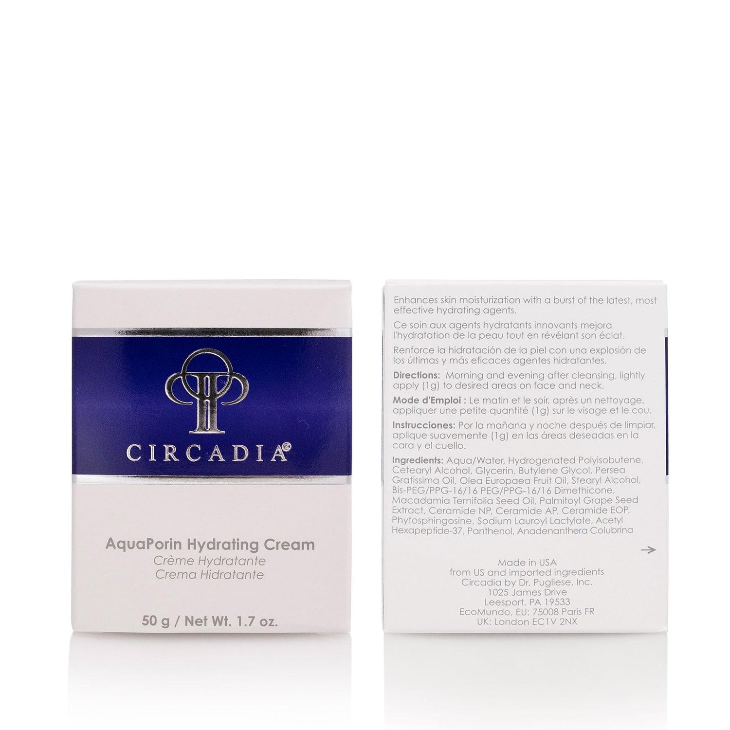 Circadia Aquaporine Hydrating Cream 1.7 oz